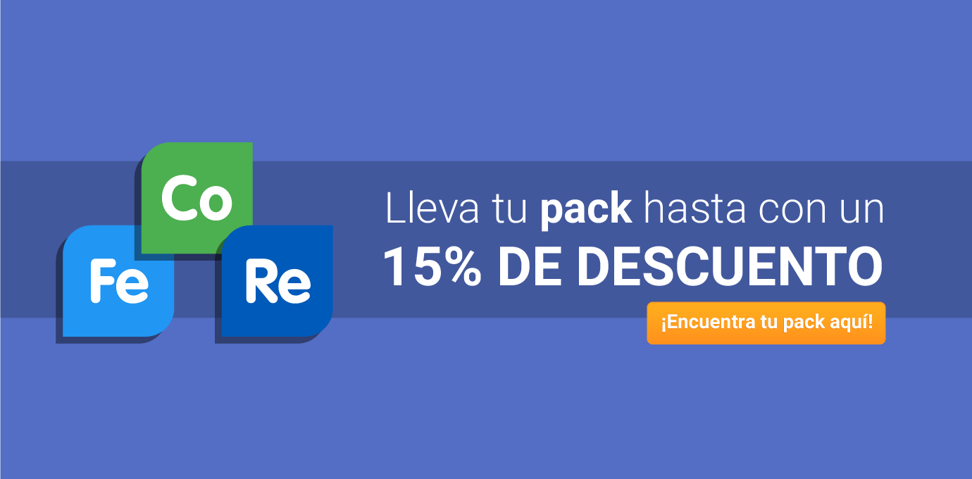 Lleva tu pack hasta con un 15% de descuento